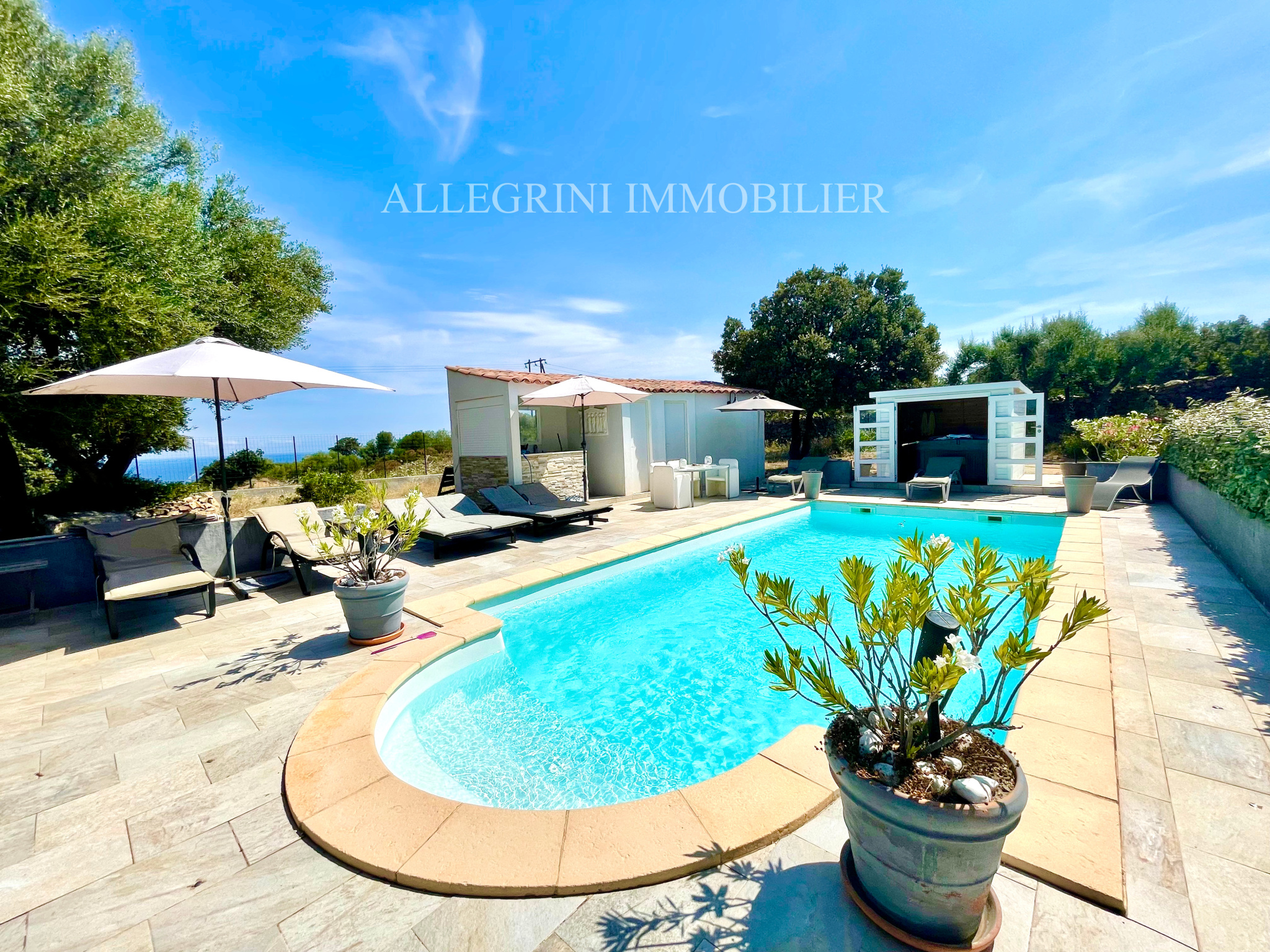 Village Entre Mer Et Maquis En 5 Lettres vente Ile-Rousse - Superbe villa entre mer et maquis - vue mer maquis